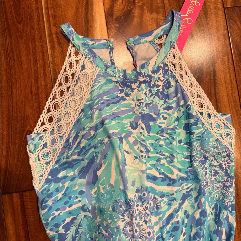 Lilly Pulitzer Lala Romper - NWT! - Picture 2 of 4
